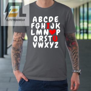 Alphabet Abc I Love You Valentines Day Heart Tshirt elitetrendwear 1 13