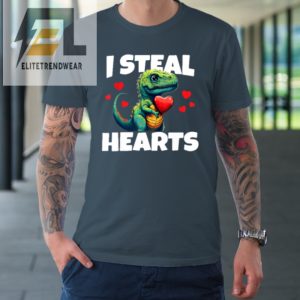 Steal Hearts Trex Dino Valentines Day Tshirt elitetrendwear 1 11