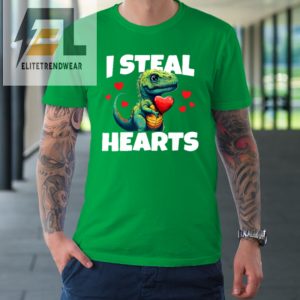 Steal Hearts Trex Dino Valentines Day Tshirt elitetrendwear 1 12