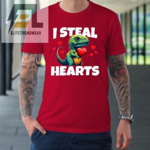 Steal Hearts Trex Dino Valentines Day Tshirt elitetrendwear 1 15