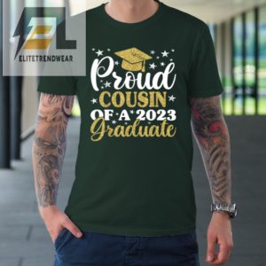 Proud Cousin Of A 2023 Graduate Graduation Family Tshirt elitetrendwear 1 2