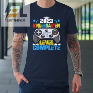 Kindergarten Level Complete Gamer Graduation Class Of 2023 Tshirt elitetrendwear 1 1