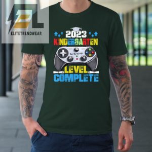 Kindergarten Level Complete Gamer Graduation Class Of 2023 Tshirt elitetrendwear 1 2