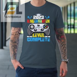 Kindergarten Level Complete Gamer Graduation Class Of 2023 Tshirt elitetrendwear 1 3