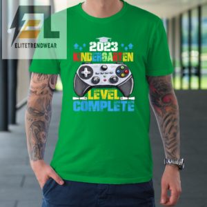 Kindergarten Level Complete Gamer Graduation Class Of 2023 Tshirt elitetrendwear 1 4