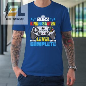 Kindergarten Level Complete Gamer Graduation Class Of 2023 Tshirt elitetrendwear 1 6