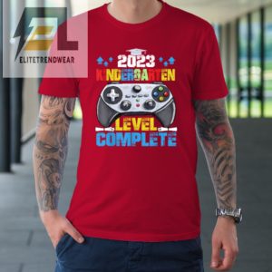 Kindergarten Level Complete Gamer Graduation Class Of 2023 Tshirt elitetrendwear 1 7