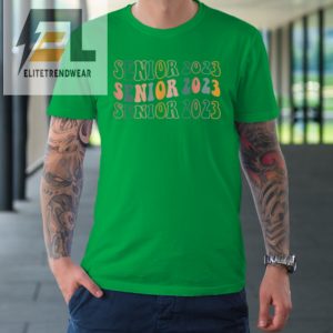 Senior 2023 Retro Class Of 2023 Seniors Graduation 23 Tshirt elitetrendwear 1 4