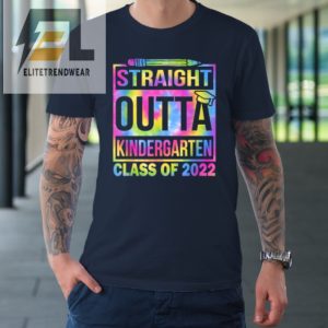 Class Of 2022 Straight Outta Kindergarten Tie Dye Graduation Tshirt elitetrendwear 1 1