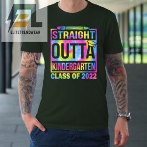 Class Of 2022 Straight Outta Kindergarten Tie Dye Graduation Tshirt elitetrendwear 1 2