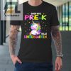 Goodbye Pre K Hello Kindergarten Magical Unicorn Graduation Tshirt elitetrendwear 1