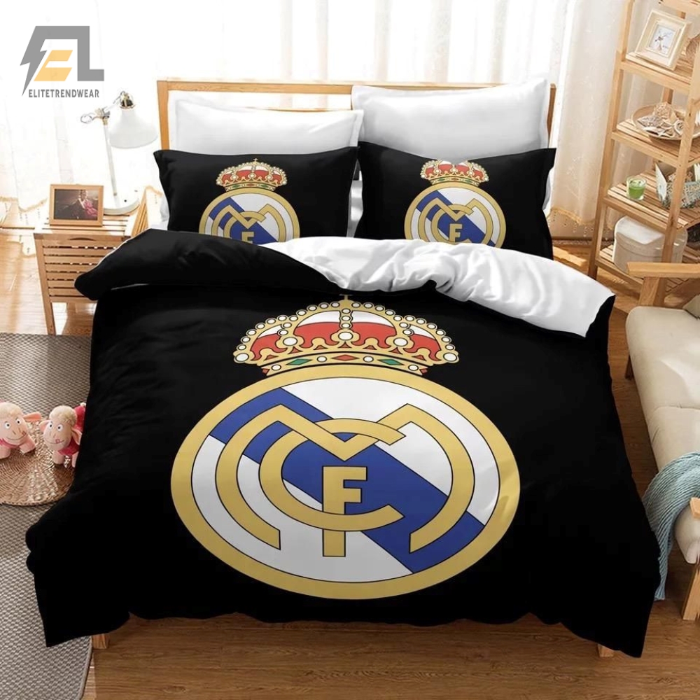 Real Madrid Football Club Duvet Cover Bedding Set 