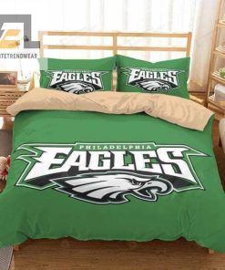Philadelphia Eagles Logo Bedding Set Duvet Cover Pillow Cases elitetrendwear 1 1