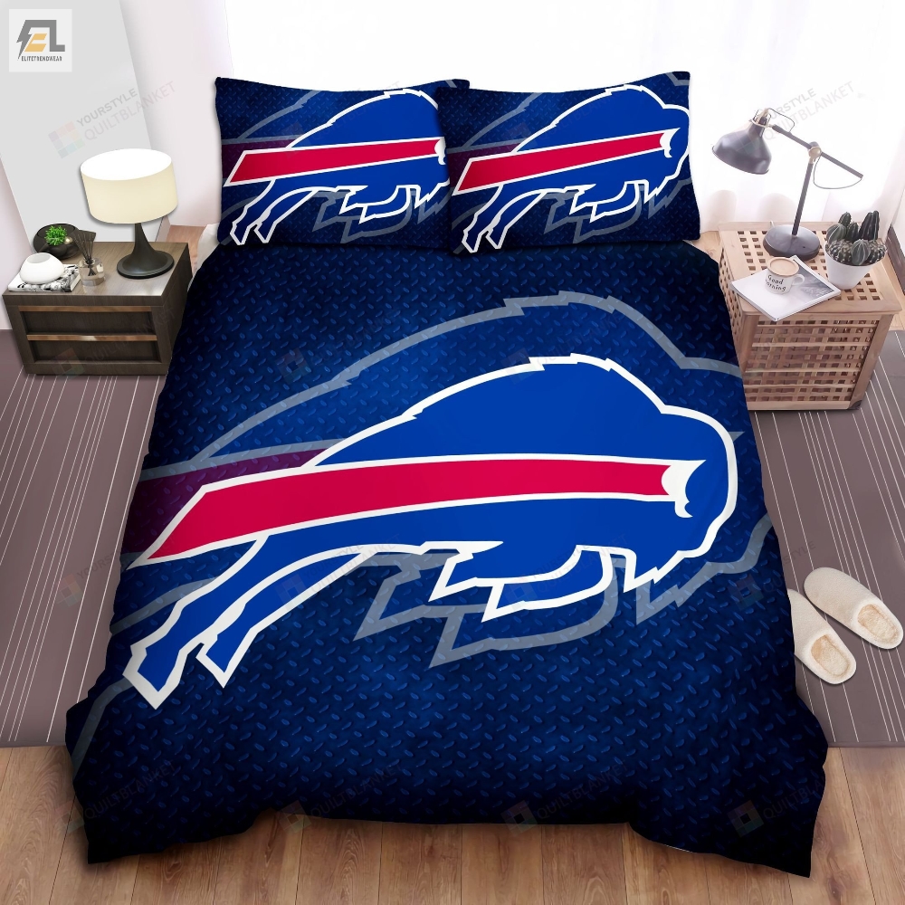 Sports New York Nfl Buffalo Bills Team Bed Sheet Duvet Cover Bedding Sets 
