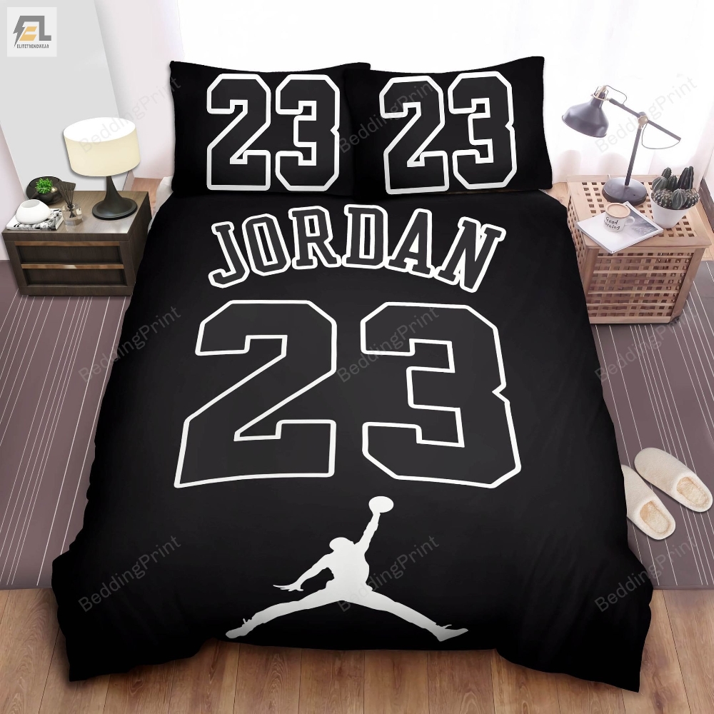 Nba Michael Jordan 23 Basketball Bedding Set For Fans Duvet Cover  Pillow Cases 