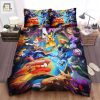 Pokemon Pokemons Fighting Charizard Pikachu Bed Sheets Spread Duvet Cover Bedding Sets elitetrendwear 1