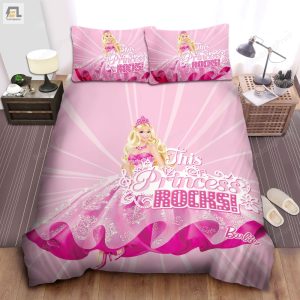 Pink Barbie Bed Sheets Duvet Cover Bedding Sets elitetrendwear 1 1