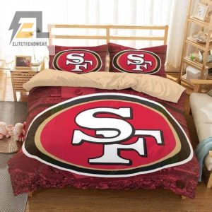 3D San Francisco 49Ers Bedding Set Duvet Cover elitetrendwear 1 1