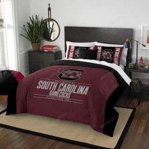South Carolina Gamecocks Bedding Set Duvet Cover Pillow Cases elitetrendwear 1 1