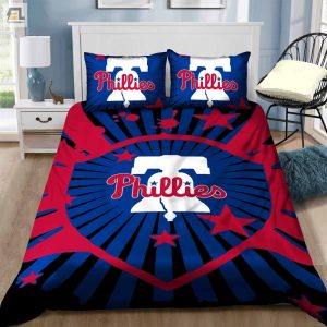Philadelphia Phillies Bedding Set Sleepy Duvet Cover Pillow Cases elitetrendwear 1 1