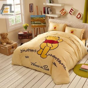 Navajowhite Color Winnie Pooh Bedding Set Duvet Cover Setbedroom Set Bedlinen Dup elitetrendwear 1 1