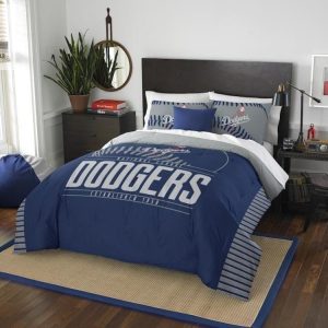 Los Angeles Dodgers Bedding Set Duvet Cover Pillow Cases elitetrendwear 1 1