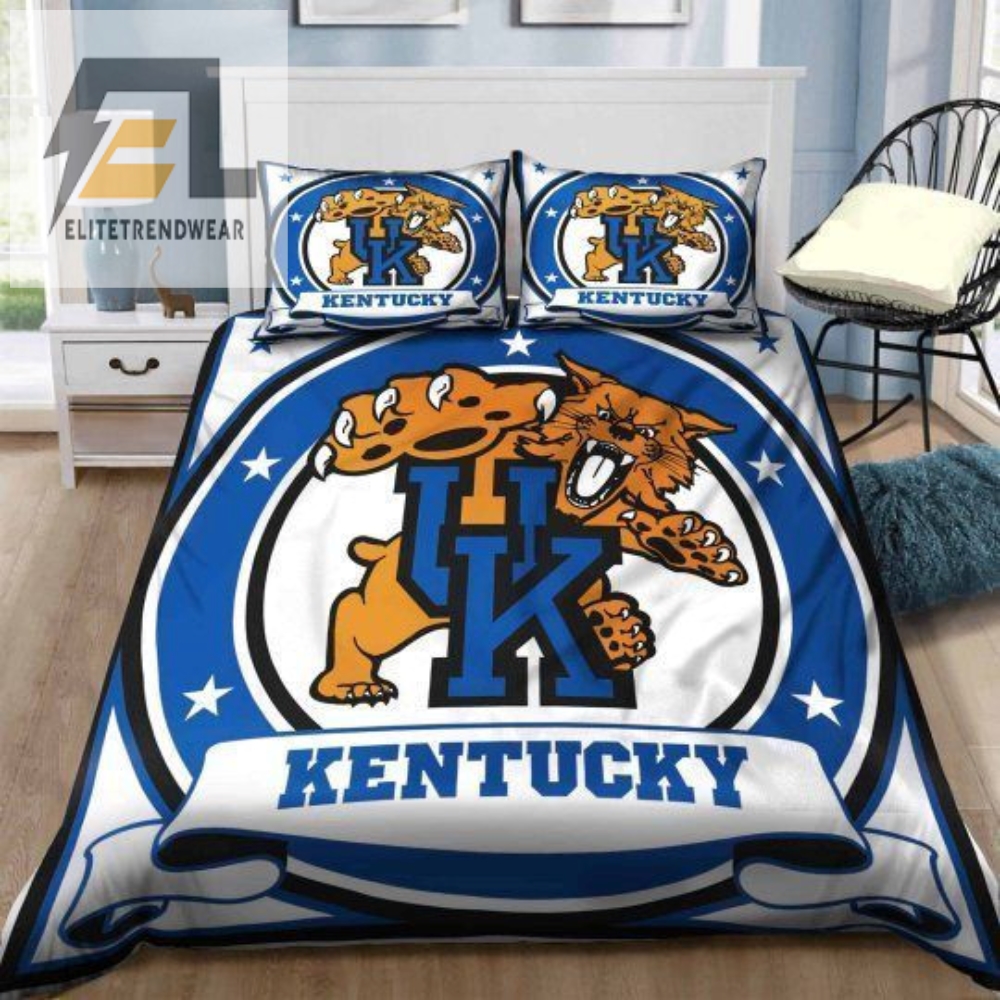 Kentucky Wildcats B130953 Bedding Set 