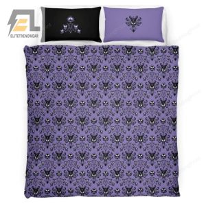 Haunted Mansion Bed Sheets Bedspread Duvet Cover Bedding Set elitetrendwear 1 1