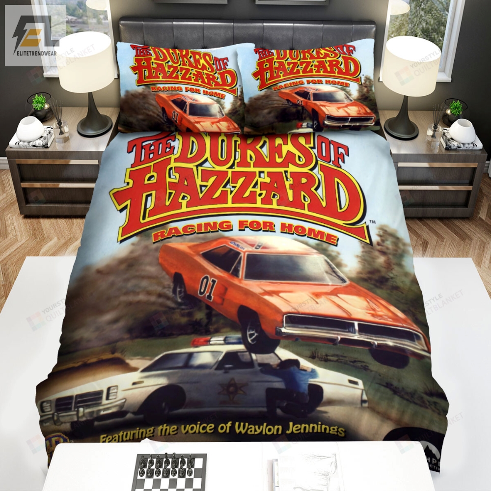 The Dukes Of Hazzard 19791985 Racing For Home Movie Poster Bed Sheets Duvet Cover Bedding Sets 