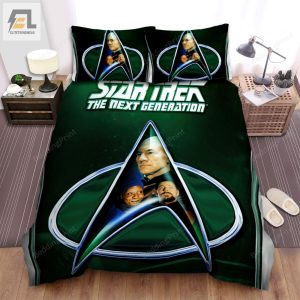 Star Trek The Next Generation Movie Season 4 Poster Bed Sheets Duvet Cover Bedding Sets elitetrendwear 1 1