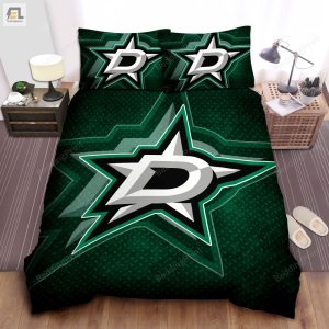 Sports Texas Nhl Team Dallas Stars Bed Sheet Duvet Cover Bedding Sets elitetrendwear 1 1