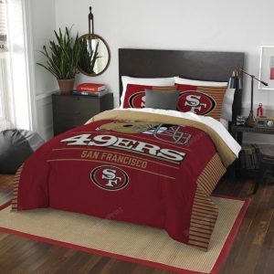 San Francisco 49Ers Bedding Set Duvet Cover Pillow Cases elitetrendwear 1 1