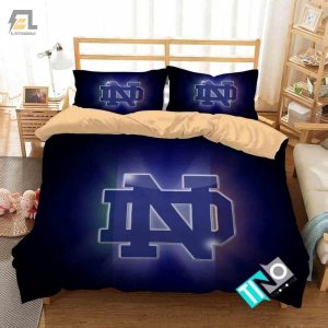 Ncaa Notre Dame Fighting Irish 2 Logo V 3D Duvet Cover Bedding Sets elitetrendwear 1 1