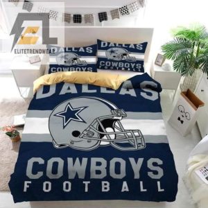 Dallas Cowboys Football Logo Helmet Bedding Set elitetrendwear 1 1