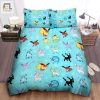 Pokemon Eevee Evolutions Bed Sheets Duvet Cover Bedding Sets elitetrendwear 1