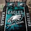 Philadelphia Eagles Bedding Set Custom Name Philadelphia Eagles Duvet Covers Eagles Nfl Bedding Seteagles Nfl Bedding Fans Gift Htl 262A elitetrendwear 1