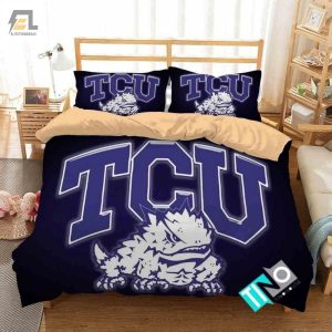 Ncaa Tcu Horned Frogs 1 Logo N 3D Personalized Customizedbedding Sets Duvet Cover Bedroom Set Bedset Bedlinen elitetrendwear 1 1