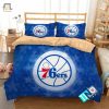 Nba Philadelphia 76Ers 2 Logo 3D Duvet Cover Bedding Sets N elitetrendwear 1