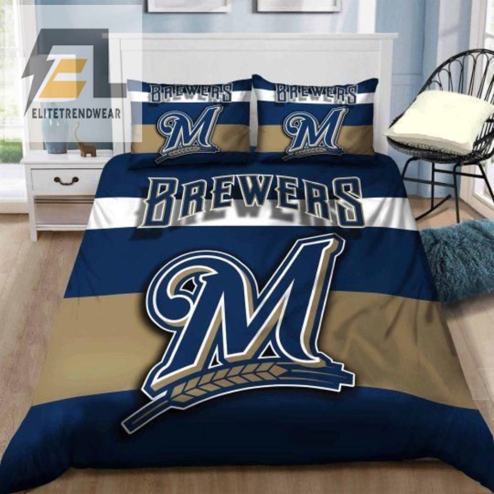 Milwaukee Brewers B190946 Bedding Set 