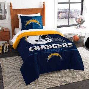 Los Angeles Chargers Bedding Set Duvet Cover Pillow Cases elitetrendwear 1 1