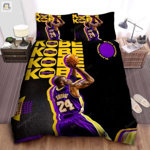 Kobe Bryant Black Mamba Bed Sheets Duvet Cover Bedding Sets elitetrendwear 1 1