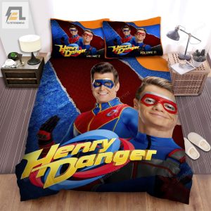 Henry Danger Movie Poster 4 Bed Sheets Duvet Cover Bedding Sets elitetrendwear 1 1