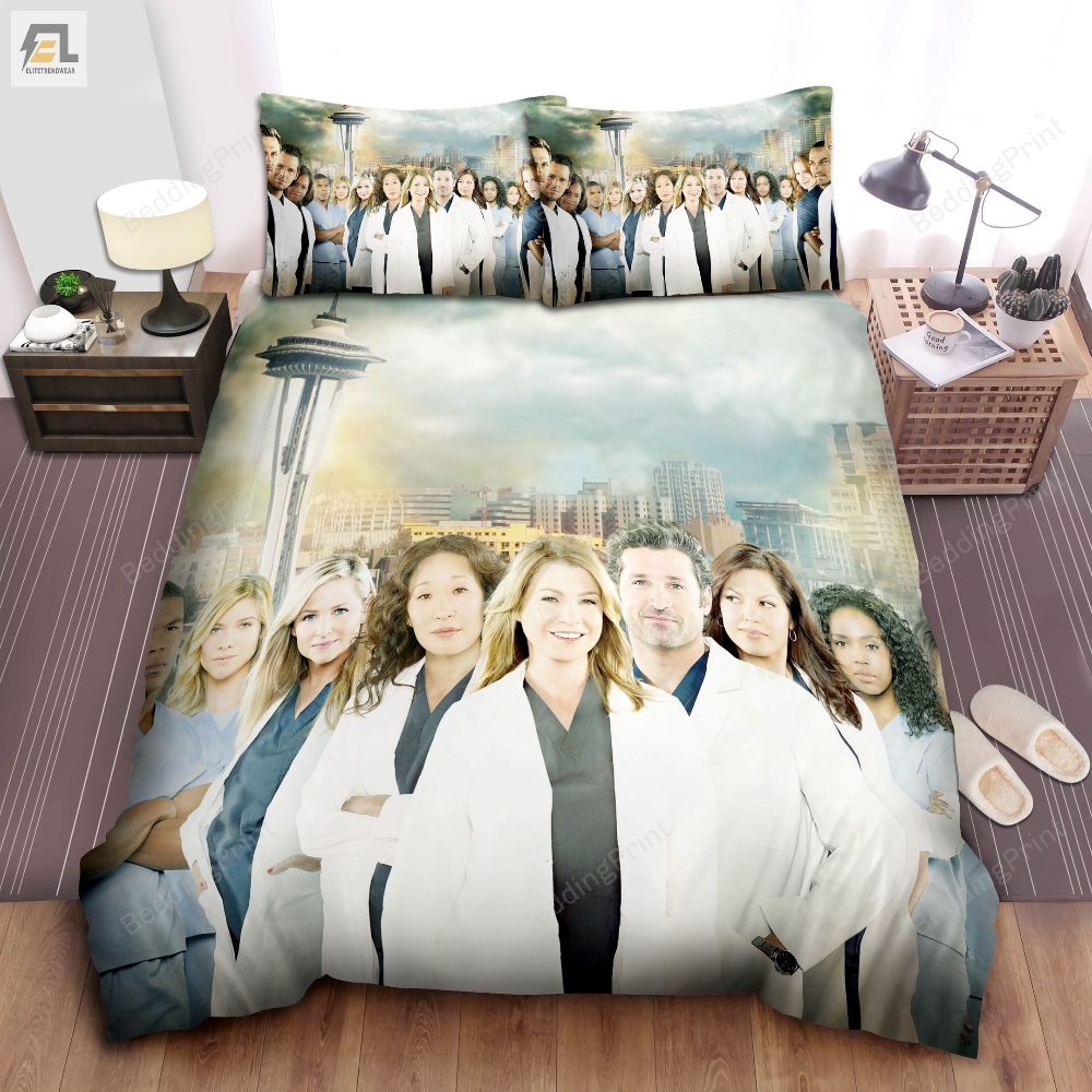 Greys Anatomy Duvet Cover Bedding Set 