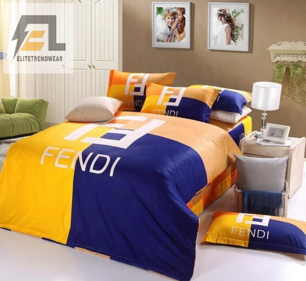 Fendi Custom Bedding Set Duvet Cover 3 