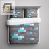 Diamond Ore Minecraft Creeper 3D Duvet Cover Bedding Set elitetrendwear 1