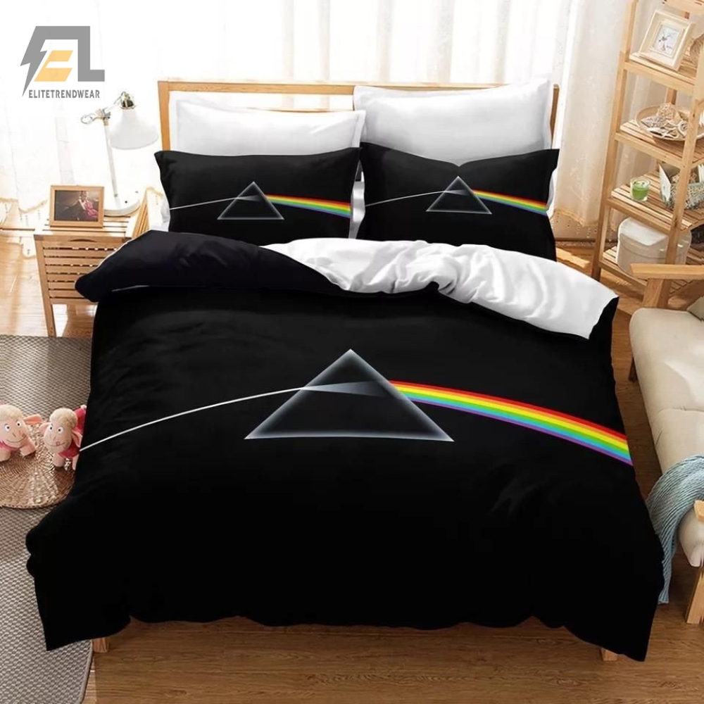 3D Pink Floyd The Dark Side Of The Moon Album Cover Bedding Set 