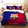 3D Fc Barcelona Soccer Club Logo Duvet Cover Bedding Set elitetrendwear 1