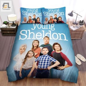 Young Sheldon 2017 Movie Family Bed Sheets Duvet Cover Bedding Sets elitetrendwear 1 1