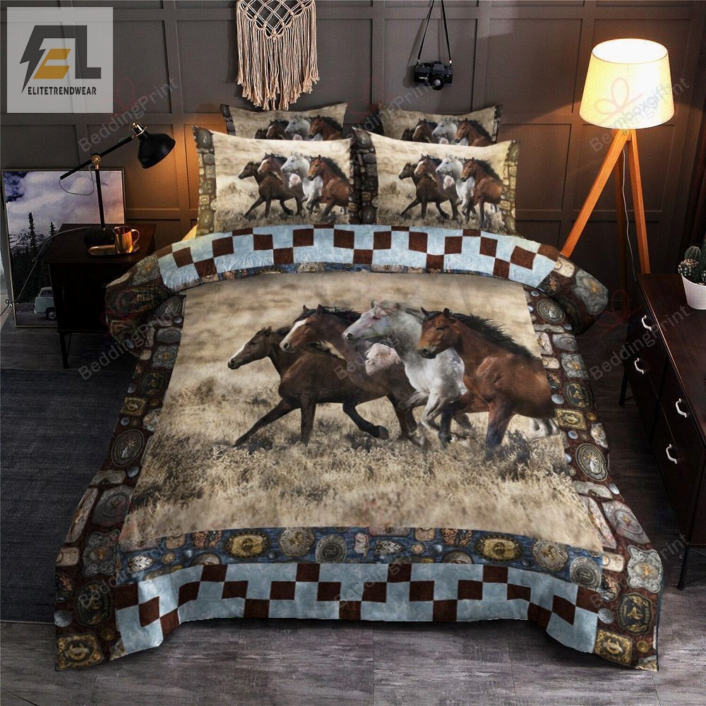 Wild Horses Bed Sheets Duvet Cover Bedding Sets 