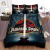 Welcome To Jurassic Park Bed Sheets Duvet Cover Bedding Sets elitetrendwear 1